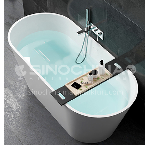 Artificial stone  oval shape  freestanding   artificial stone   bathtub 